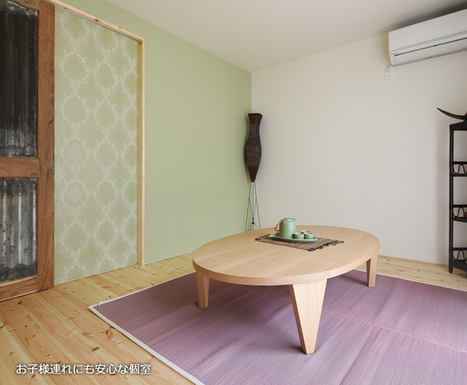 Project『神谷カフェ』 お子様連れにも安心な個室